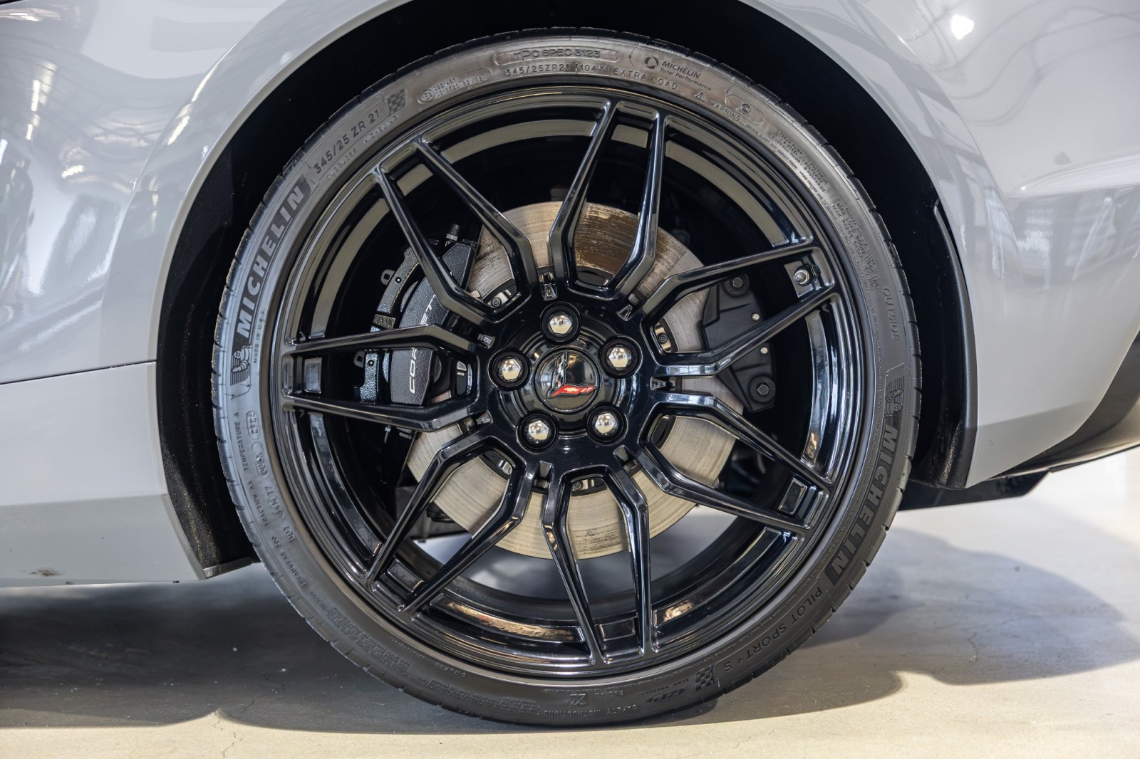 Used Car 2024 Chevrolet Corvette  3lz - Carbon Fiber Aero Package - Sea Wolf Gray Tricoat Paint - One Owner For Sale Under $130,000 In Boerne, Texas