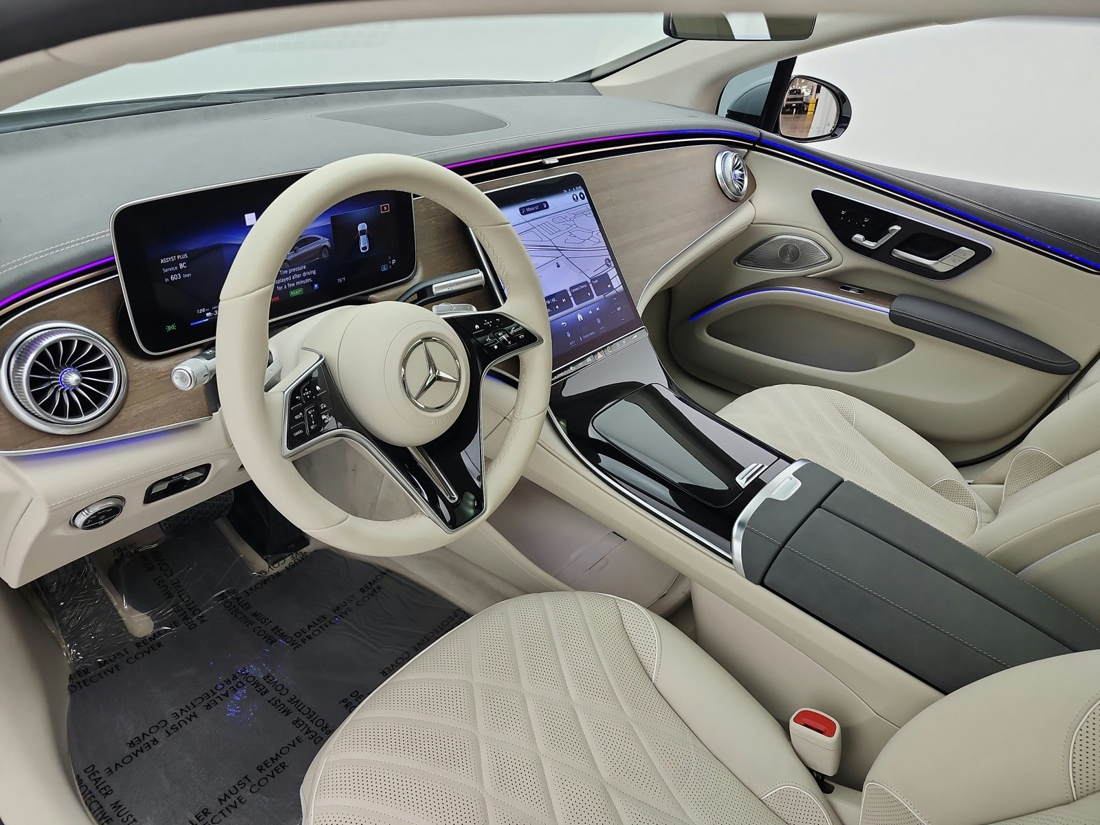 Used 2023 Polar White Mercedes-Benz EQS 450+ Sedan image 9