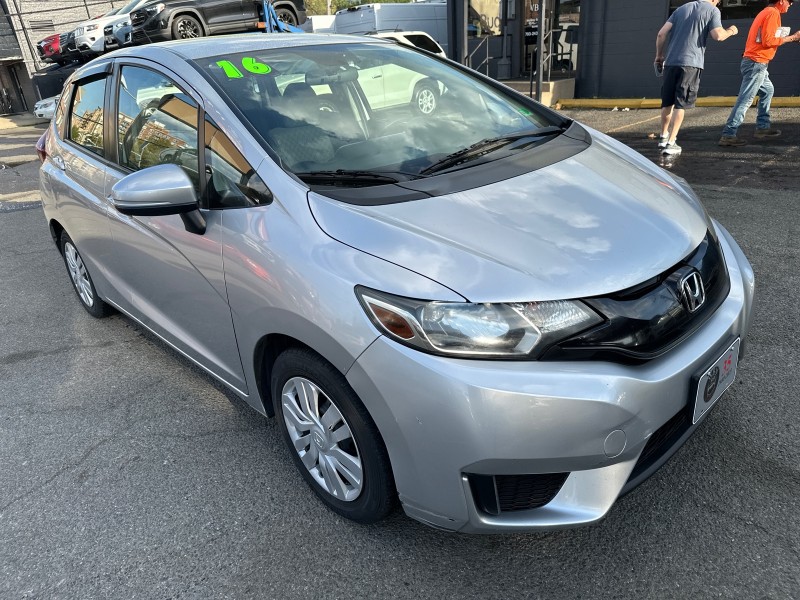 Alabaster Silver Metallic 2016 Honda Fit LX Hatchback Front-Wheel Drive Automatic