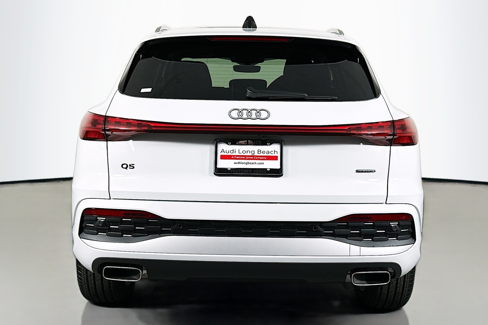 New 2025 Glacier White Metallic Audi Premium Plus image 3