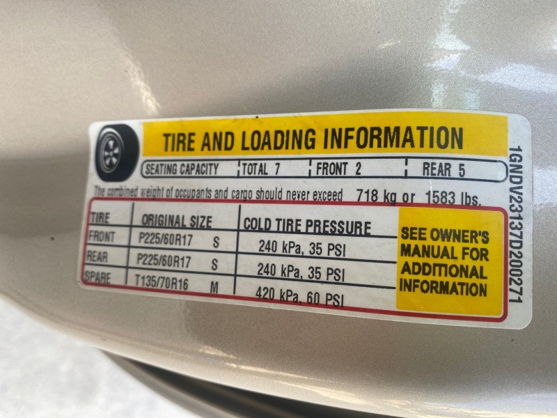 2007 Chevrolet Uplander LS LOW MILES 46,982 VAN in , 