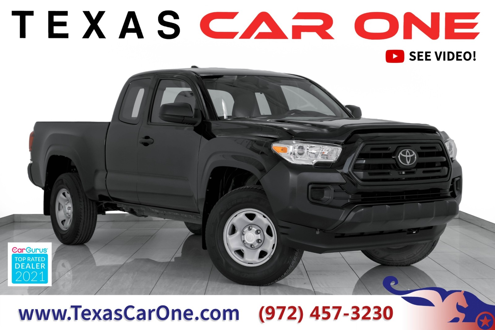 2018 Toyota Tacoma SR ACCESS CAB TOYOTA SAFETY SENSE LANE DEPARTURE P 1