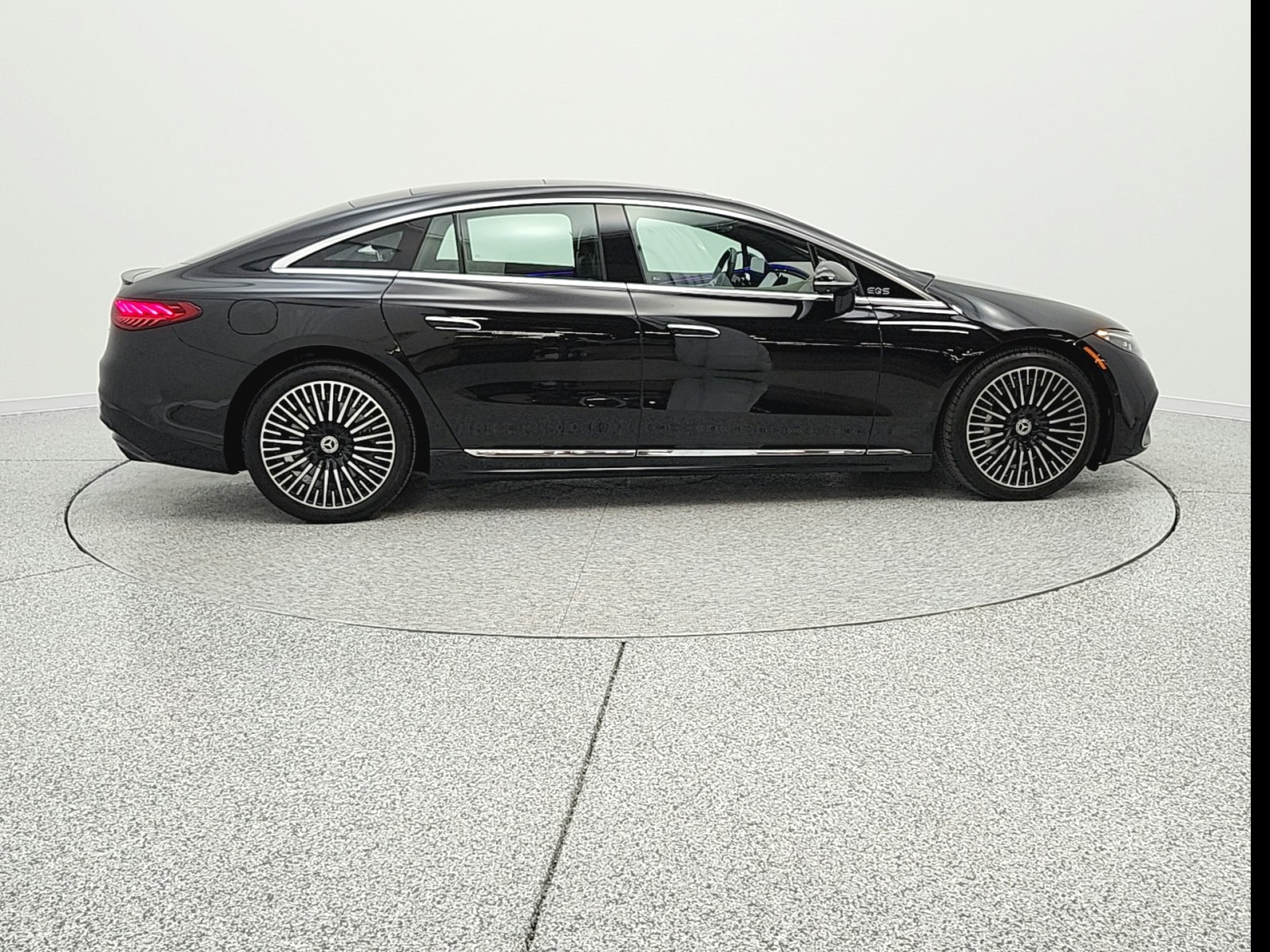 Used 2023 Obsidian Black Metallic Mercedes-Benz EQS 450 4MATIC® Sedan image 4