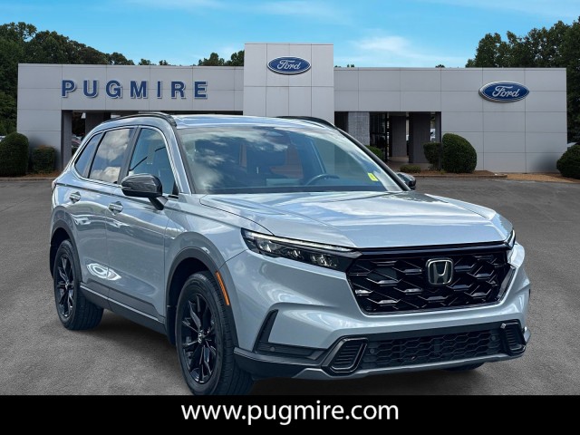 Gray 2024 Honda CR-V Hybrid Sport-L AWD SUV / Crossover All-Wheel Drive Automatic