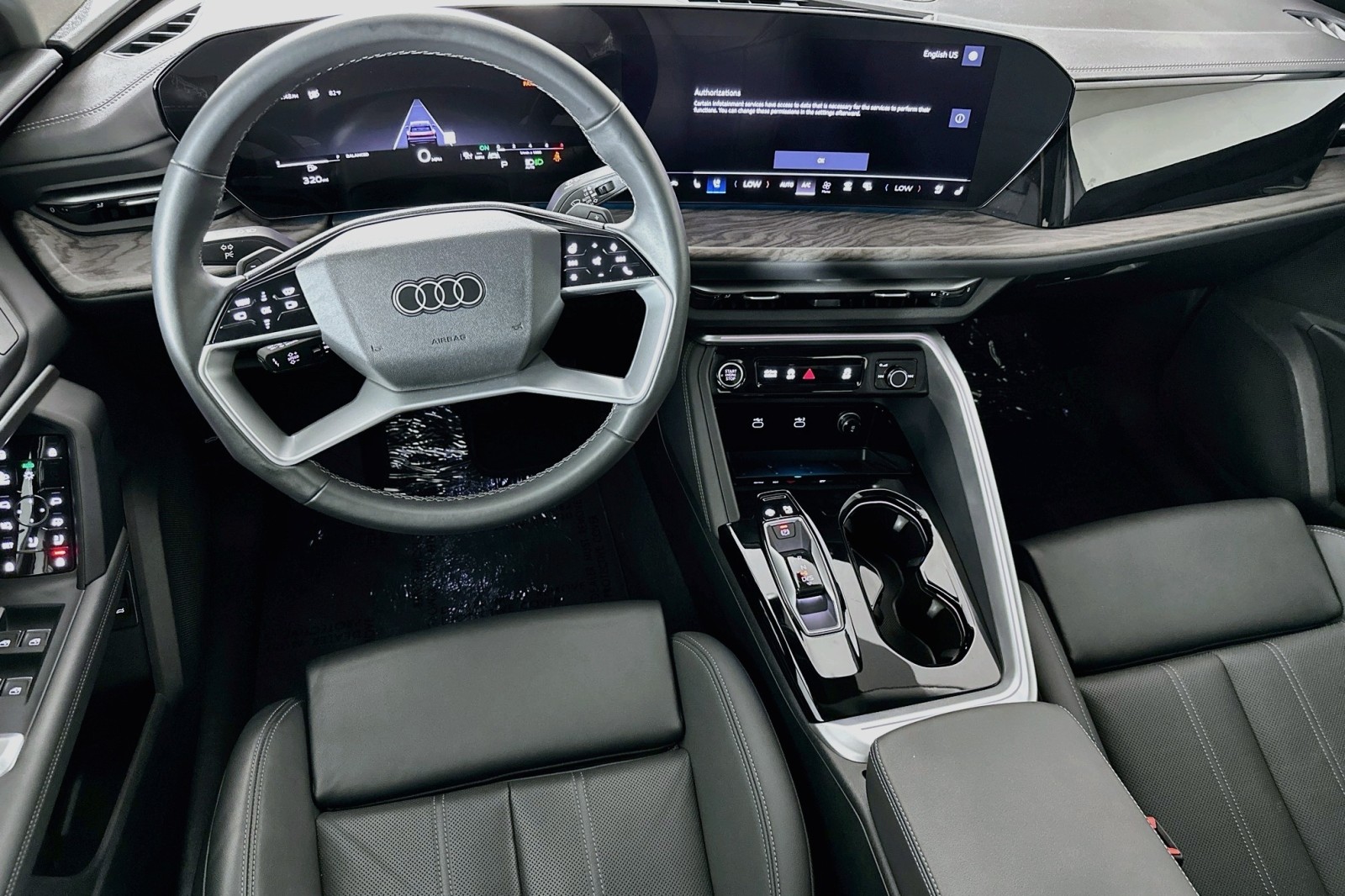 Used 2025 Glacier White Metallic Audi Premium Plus image 5