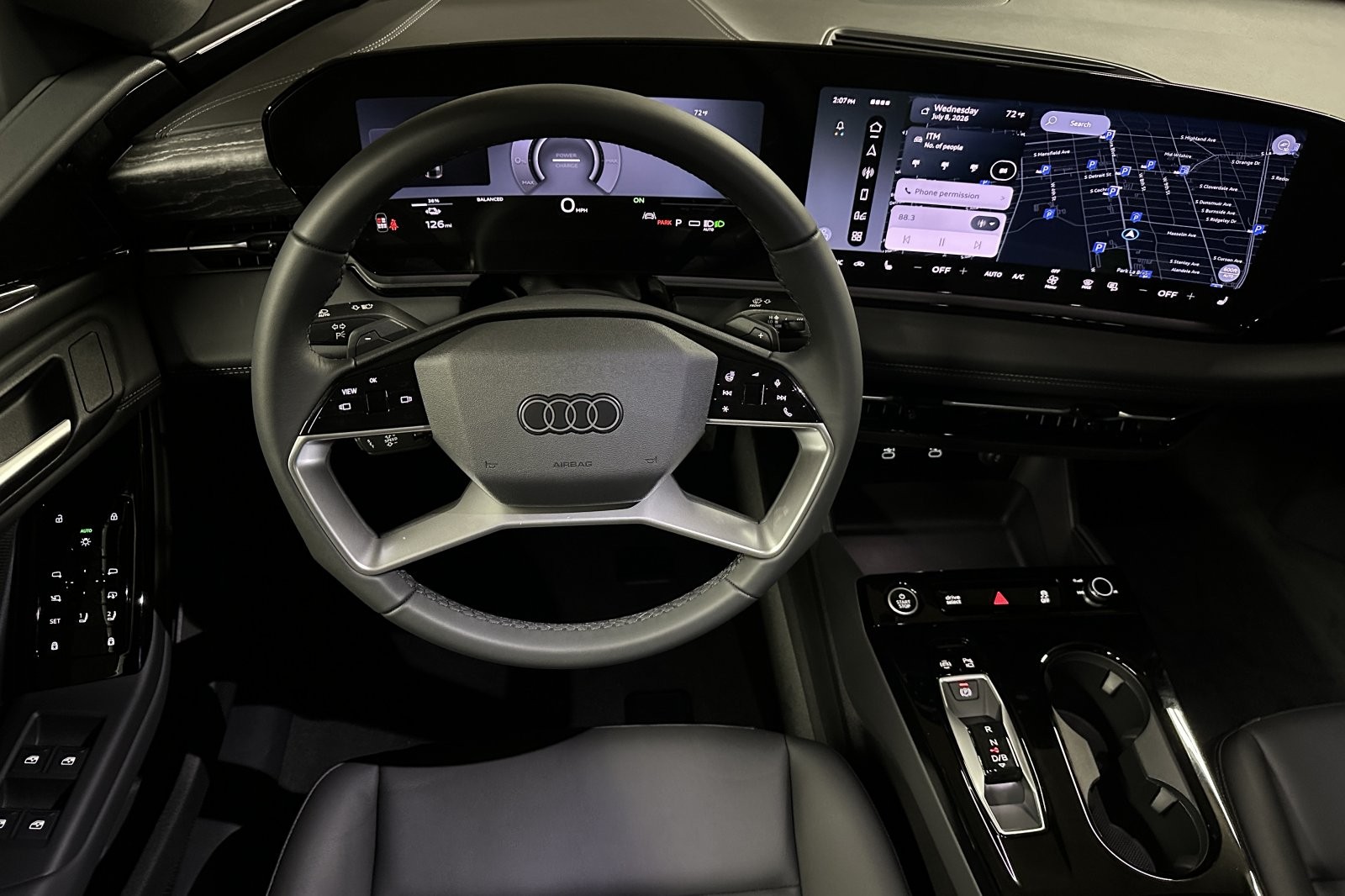 New 2027 Mythos Black Metallic Audi Premium RWD image 13