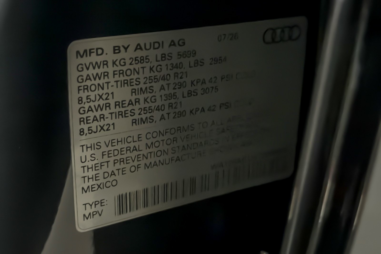 New 2026 Tambora Gray Metallic Audi Premium Plus 3.0 TFSI quattro image 27