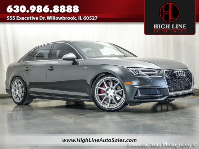 Daytona Gray Pearl Effect 2018 Audi S4 3.0T quattro Prestige Sedan AWD Sedan All-Wheel Drive Automatic