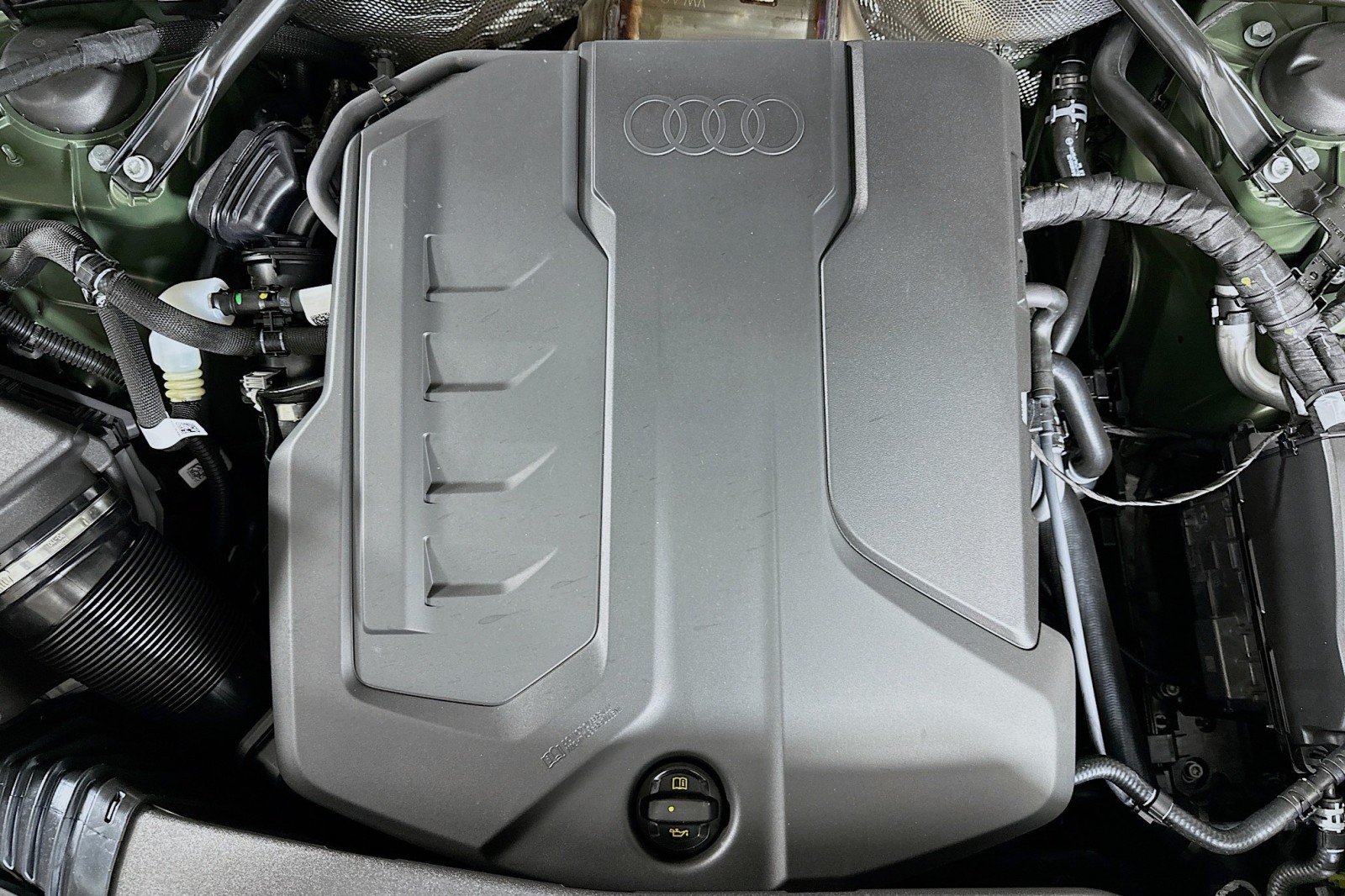 New 2025 District Green Metallic Audi Premium Plus image 12