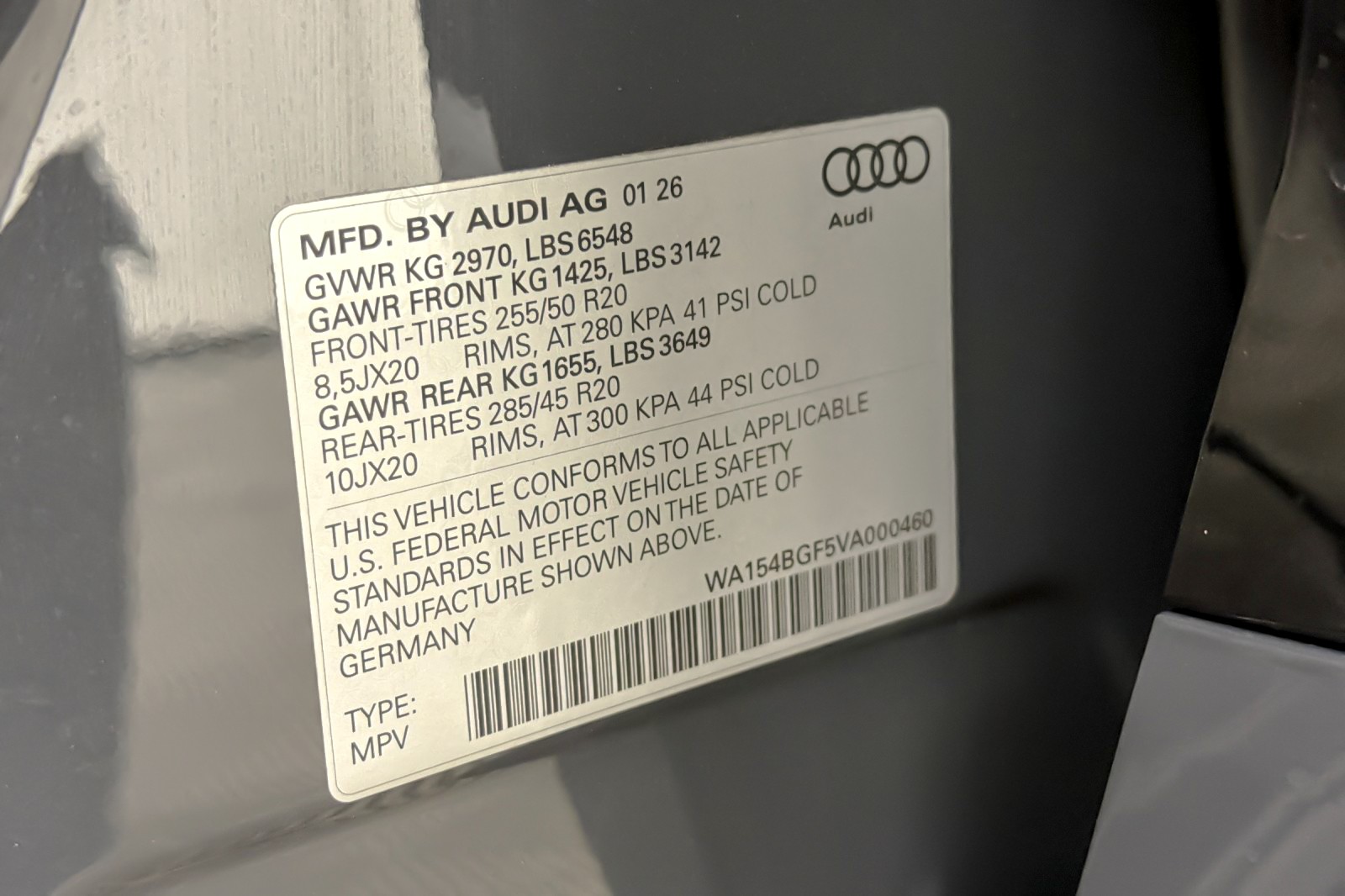 New 2027 Magnet Gray Audi Premium Plus quattro image 28