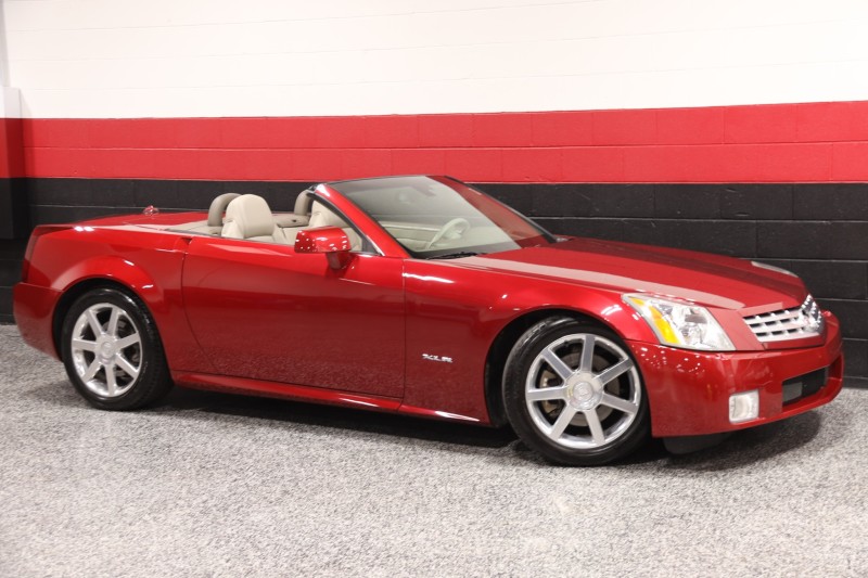 Red (Crimson Pearl) 2005 Cadillac XLR Convertible Rear-Wheel Drive Automatic
