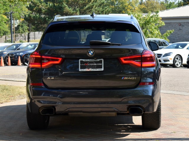 2018 BMW X3 Navi Leather Pano Roof Head Up Blind Spot Heated Front Seats Lane Departure MSRP $62,095 11