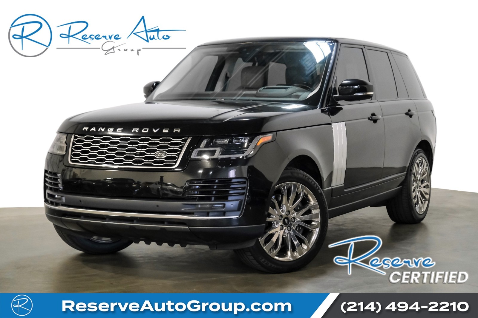 2019 Land Rover Range Rover V6 Supercharged HSE ACSeats VisionAssistPkg MeridianAudio 4ZoneC 1