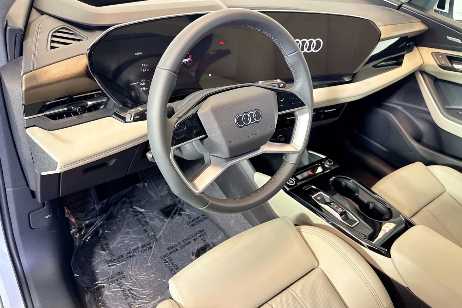 New 2025 Glacier White Metallic Audi Premium Plus quattro image 9