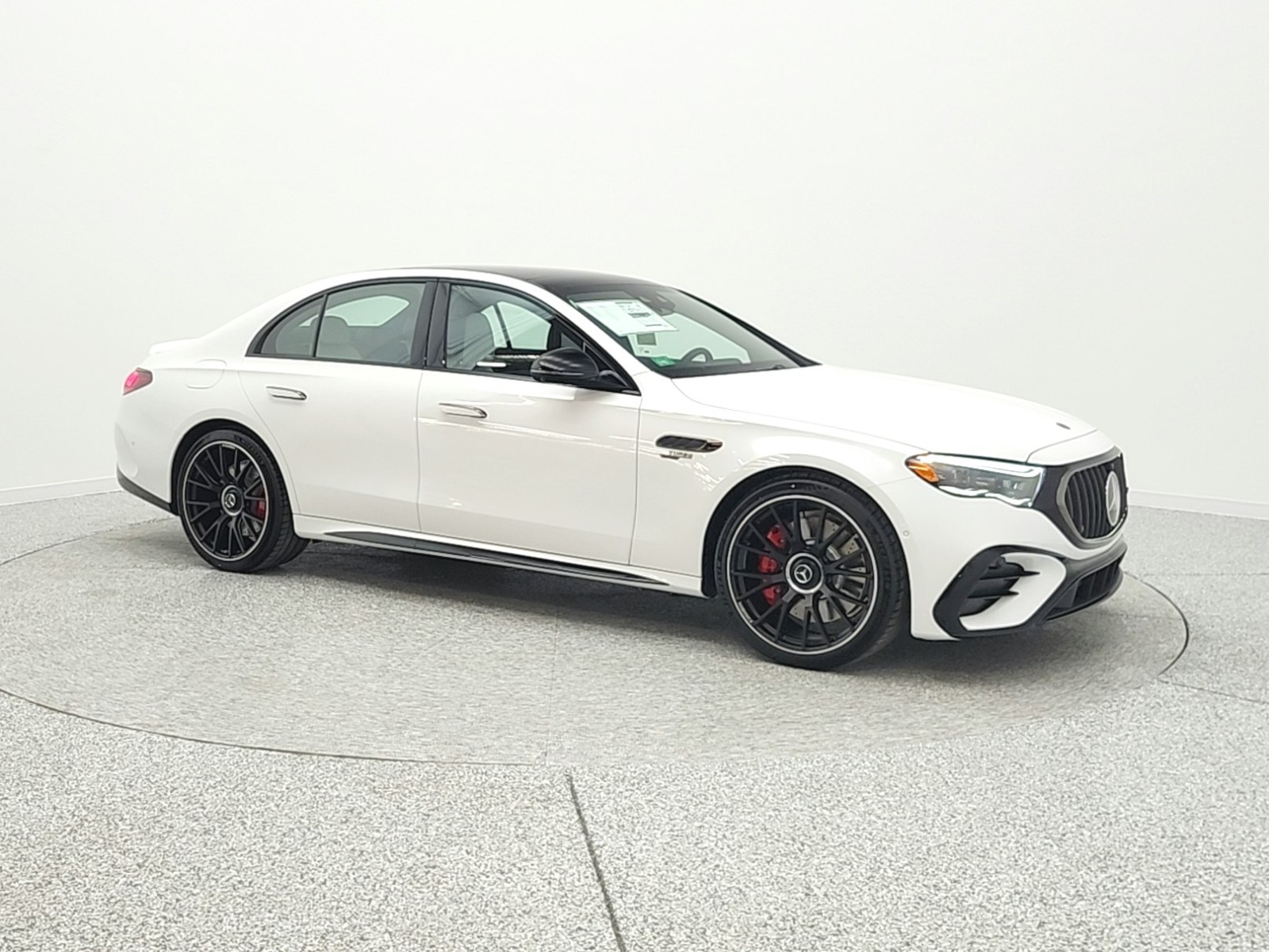 New 2026 MANUFAKTUR Moonlight White Metallic Mercedes-Benz AMG® E 53 E 4MATIC+ Sedan image 3