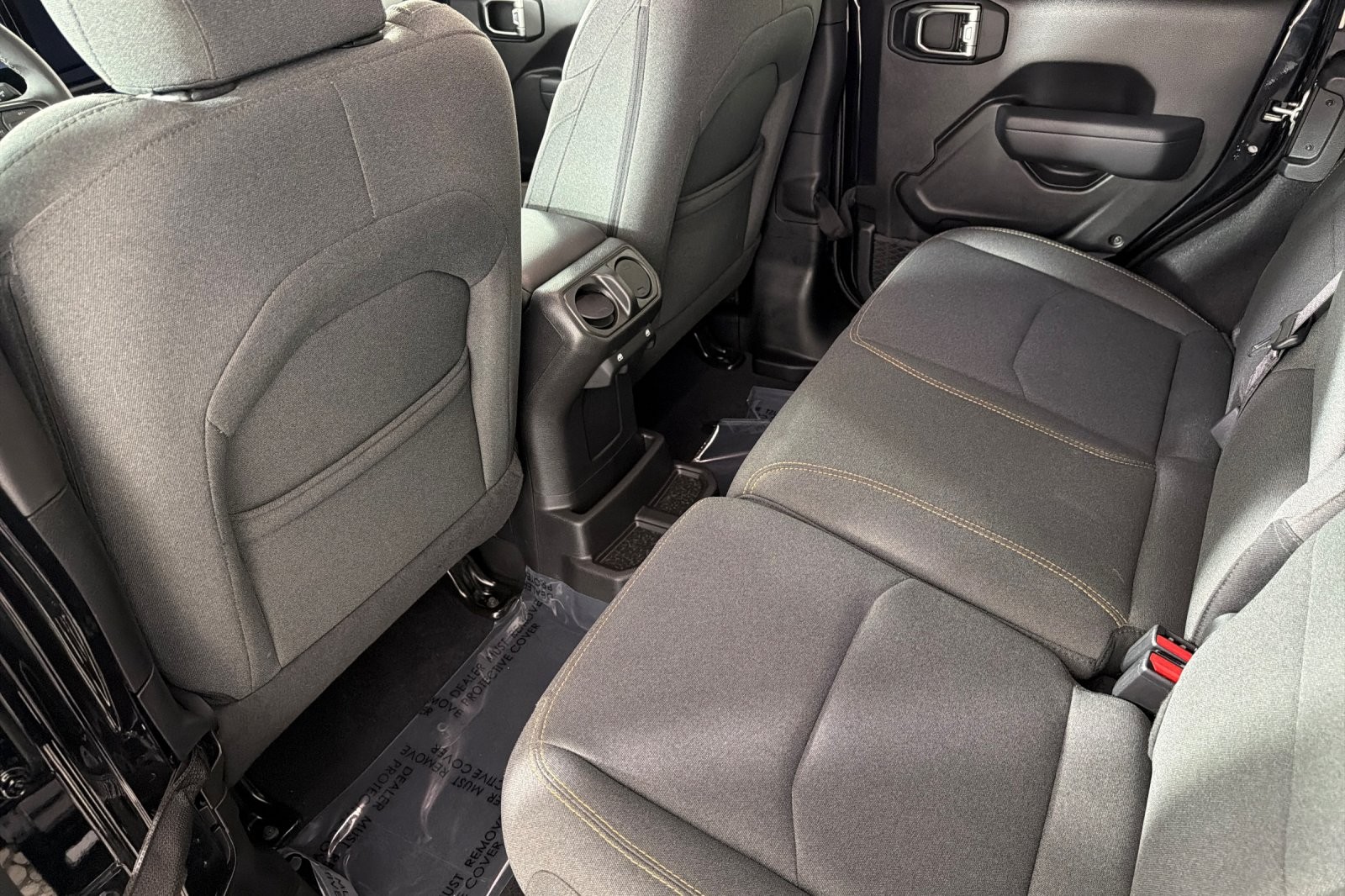 Used 2025 BLACK CLEAR COAT Jeep Sport S 4x4 image 11