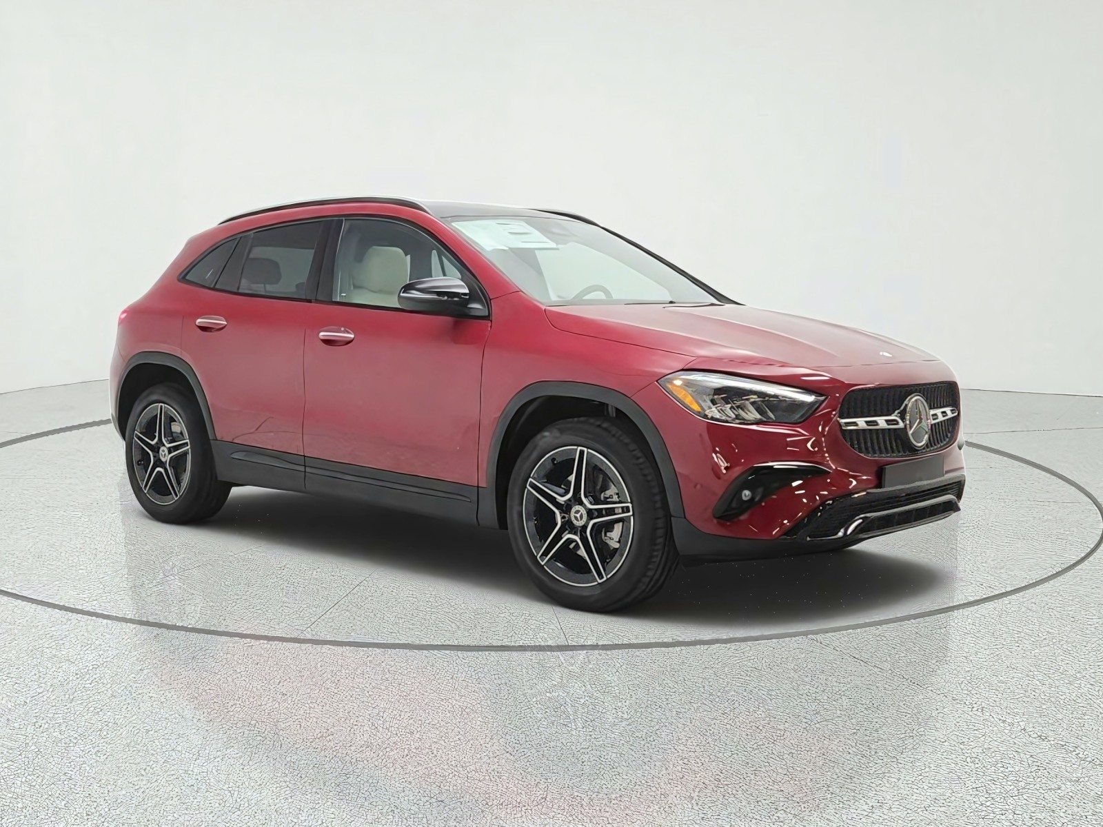 New 2026 MANUFAKTUR Patagonia Red Metallic Mercedes-Benz GLA 250 SUV image 3