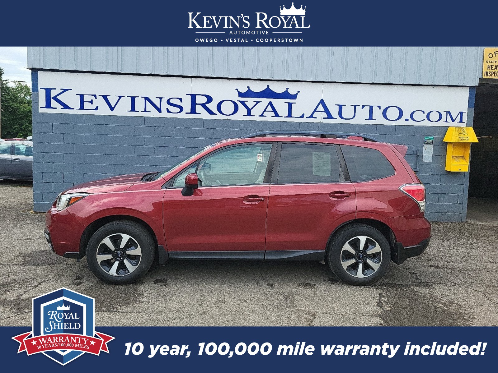 Venetian Red Pearl 2017 Subaru Forester SUV / Crossover All-Wheel Drive Manual