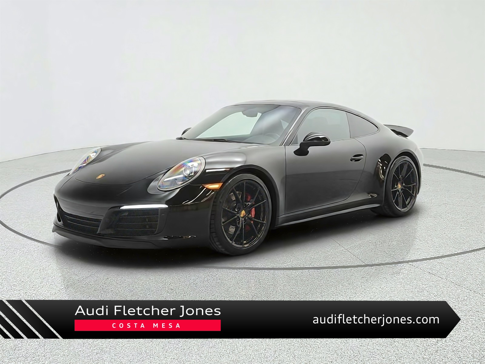Black 2019 Porsche 911 Coupe All-Wheel Drive Automatic