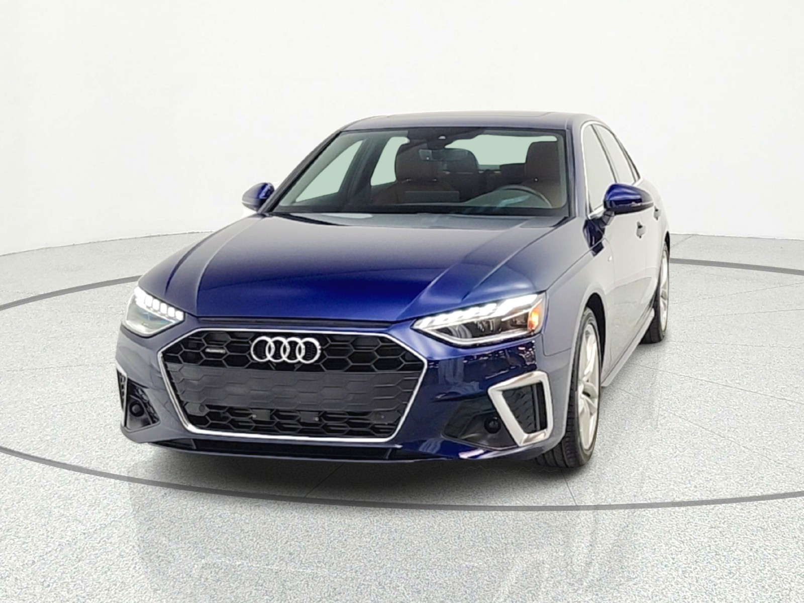 Used 2024 Navarra Blue Metallic Audi S line Premium 45 TFSI quattro image 3