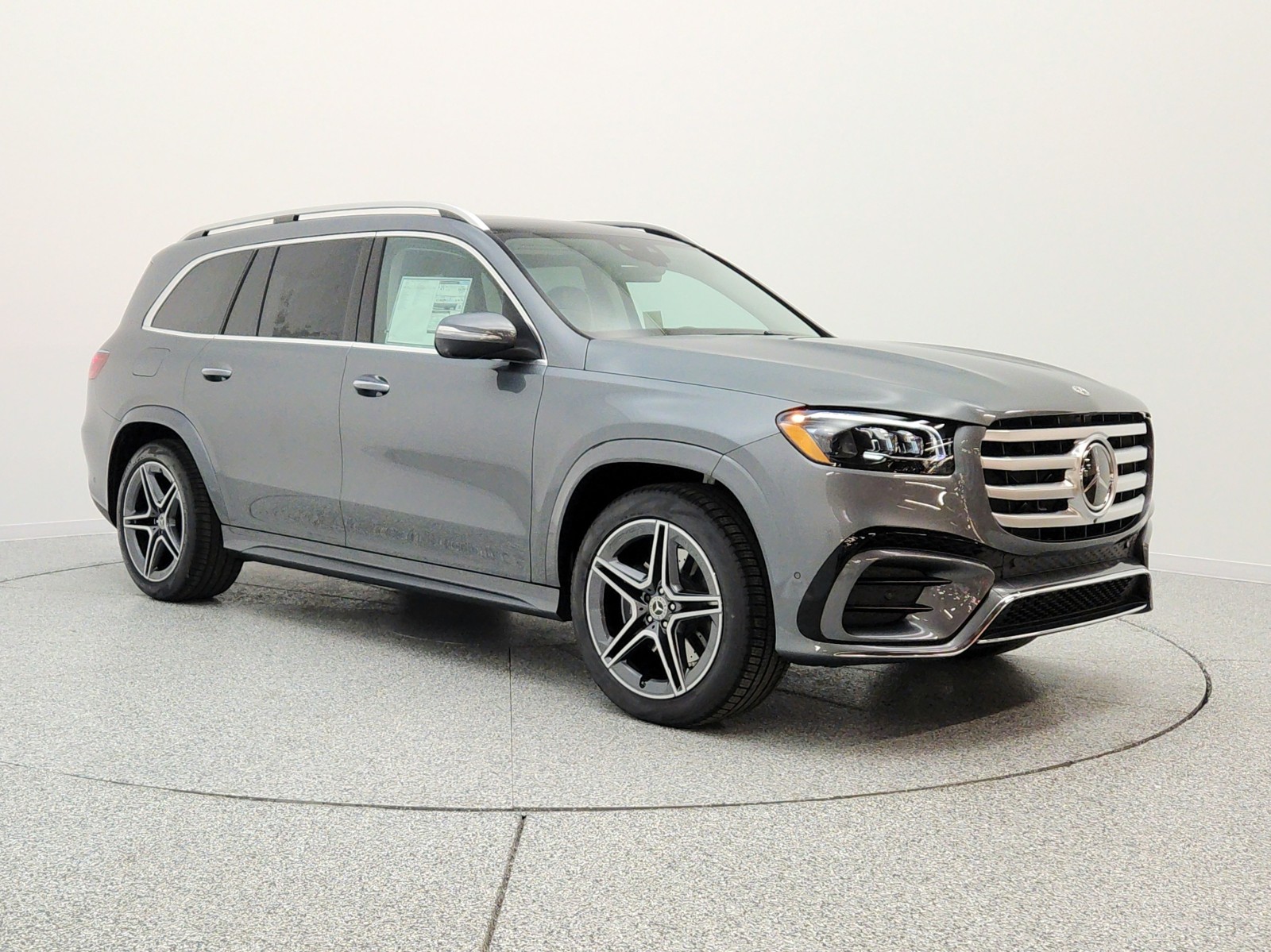New 2026 Selenite Grey Metallic Mercedes-Benz GLS 450 4MATIC® SUV image 3