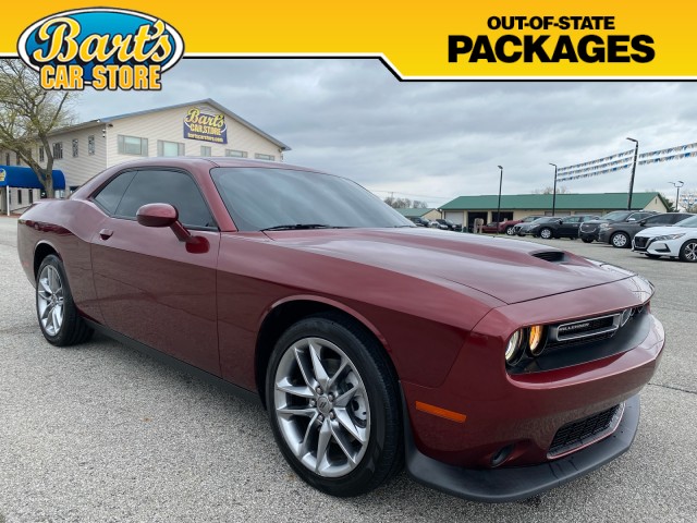Octane Red Pearlcoat 2022 Dodge Challenger GT AWD Coupe All-Wheel Drive 8-Speed Automatic