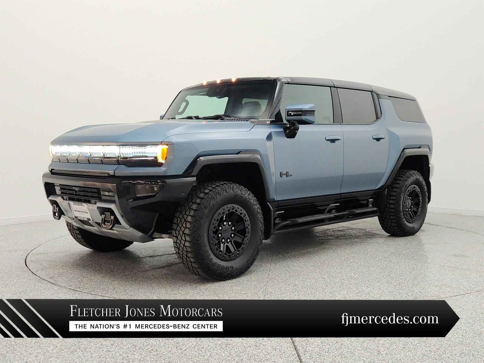 Neptune Blue Matte 2024 GMC Hummer EV SUV 3X AWD SUV / Crossover All-Wheel Drive Automatic
