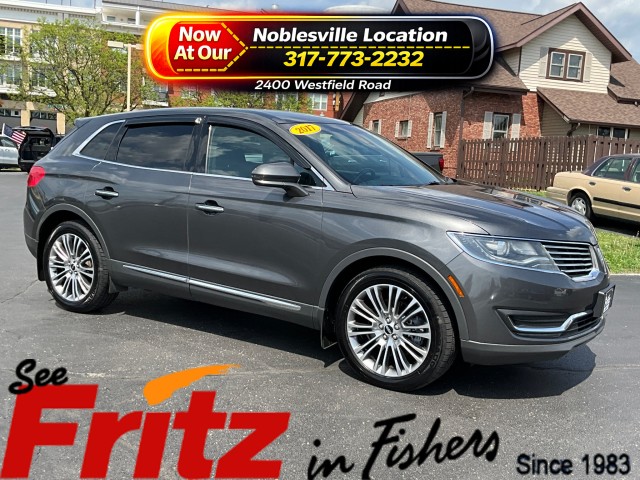 Magnetic Gray Metallic 2017 Lincoln MKX Reserve AWD SUV / Crossover All-Wheel Drive Automatic