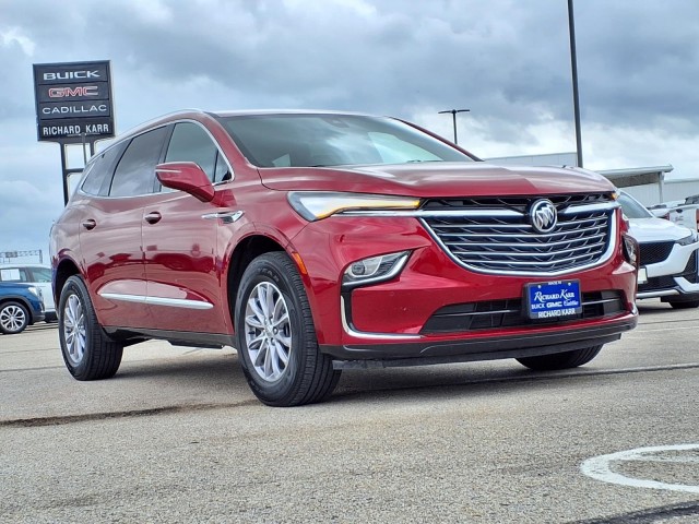 Cherry Red Tintcoat 2023 Buick Enclave Essence FWD SUV / Crossover Front-Wheel Drive Automatic