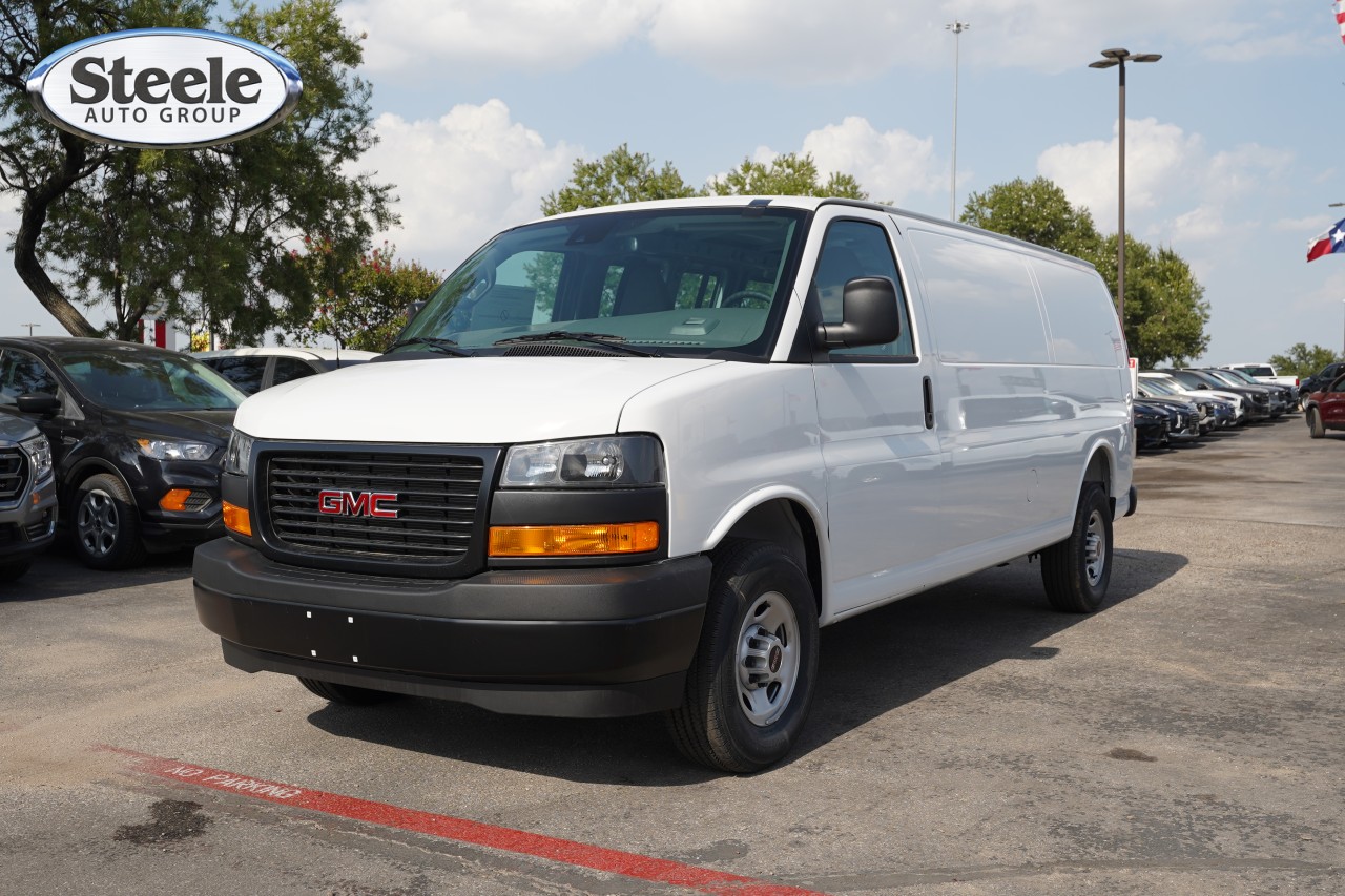 INTERSTELLAR WHITE 2026 GMC Savana Cargo Van Rear-Wheel Drive Automatic