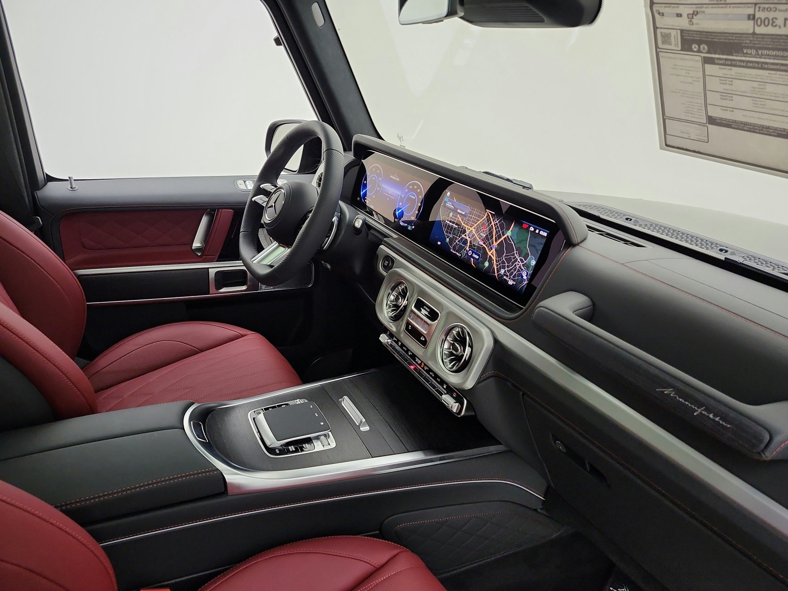 New 2027 MANUFAKTUR Night Black magno Mercedes-Benz G 580e SUV image 13