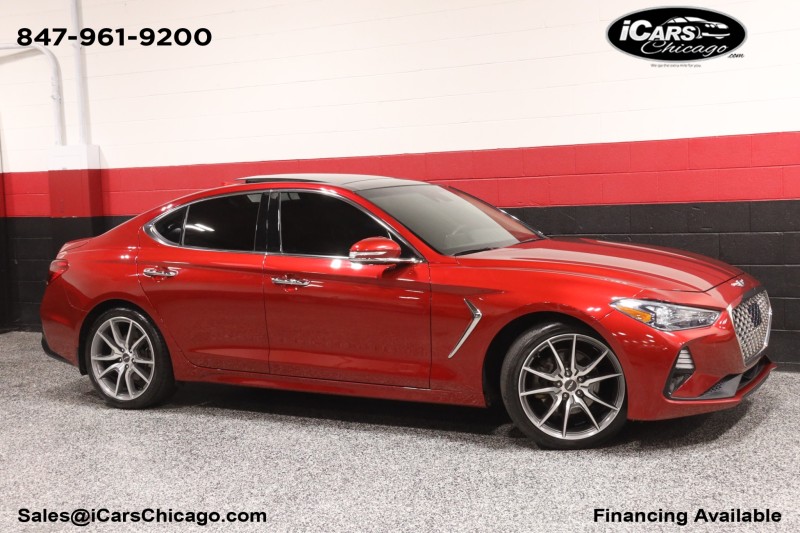 Havana Red 2019 Genesis G70 Sedan Rear-Wheel Drive Automatic