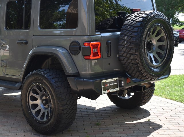 2019 Jeep Wrangler Unlimited Sahara Fuel Wheels Lifted Navi Leather Heated Front Seats LED Lighting Alpine Sound Remote Start Remote Entry HD Radio MSRP $51,555 Plus Extras 9