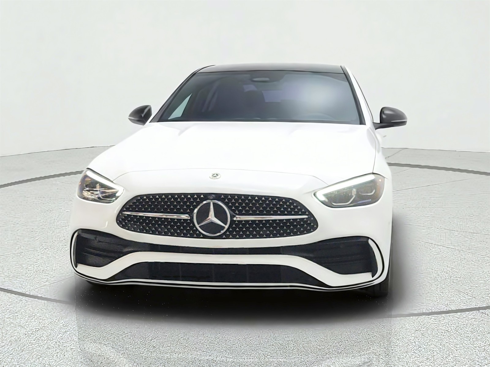 Used 2022 Polar White Mercedes-Benz C 300 Sedan image 2
