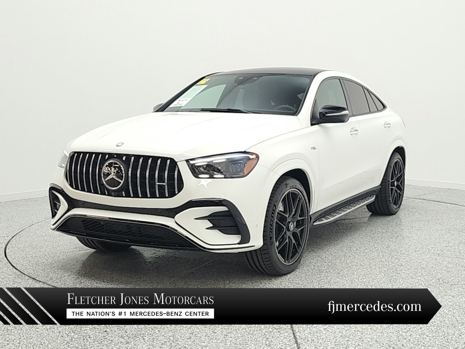 Polar White 2025 Mercedes-Benz GLE AMG GLE 53 4MATIC+ SUV / Crossover All-Wheel Drive Automatic