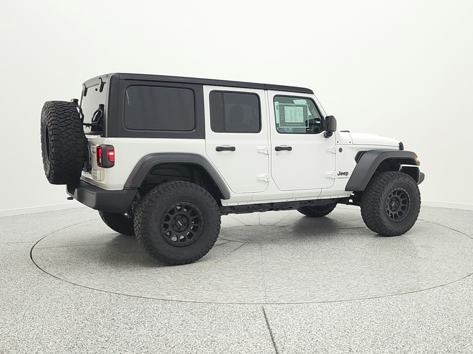 Used 2024 Bright White Clearcoat Jeep Sport S image 5