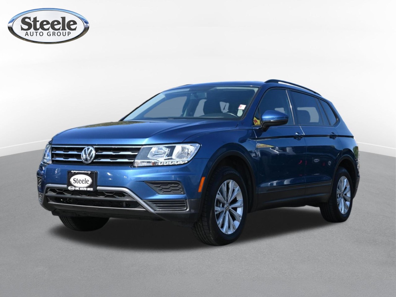 Silk Blue Metallic 2019 Volkswagen Tiguan SUV / Crossover All-Wheel Drive Automatic
