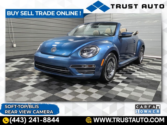 2018 Volkswagen Beetle 2.0T Coast Convertible FWD