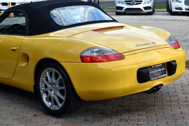 2002 Porsche Boxster S Sport Pkg. 6 Spd. Manual Heated Front Seats Xenon 18 Wheels MSRP $60,205 13