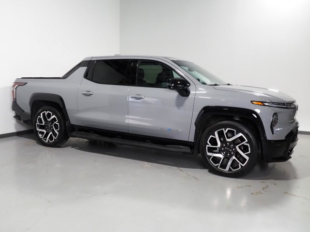 Slate Gray Metallic 2025 Chevrolet Silverado EV RST Crew Cab (Max Range) e4WD Pickup Truck All-Wheel Drive Automatic