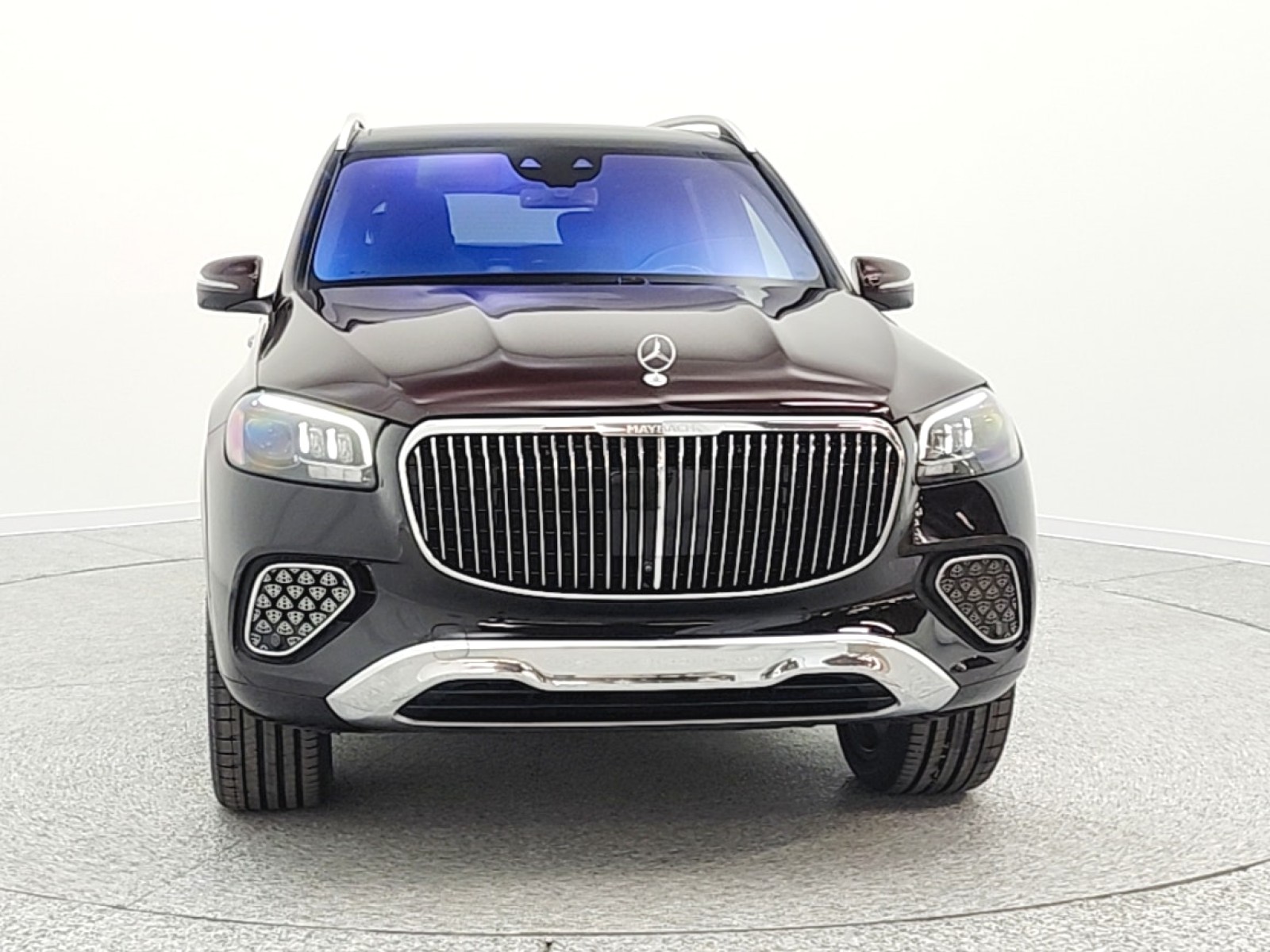 Certified Used 2024 Obsidian Black/Rubelite Red Mercedes-Benz Maybach GLS 600 4MATIC® SUV image 2