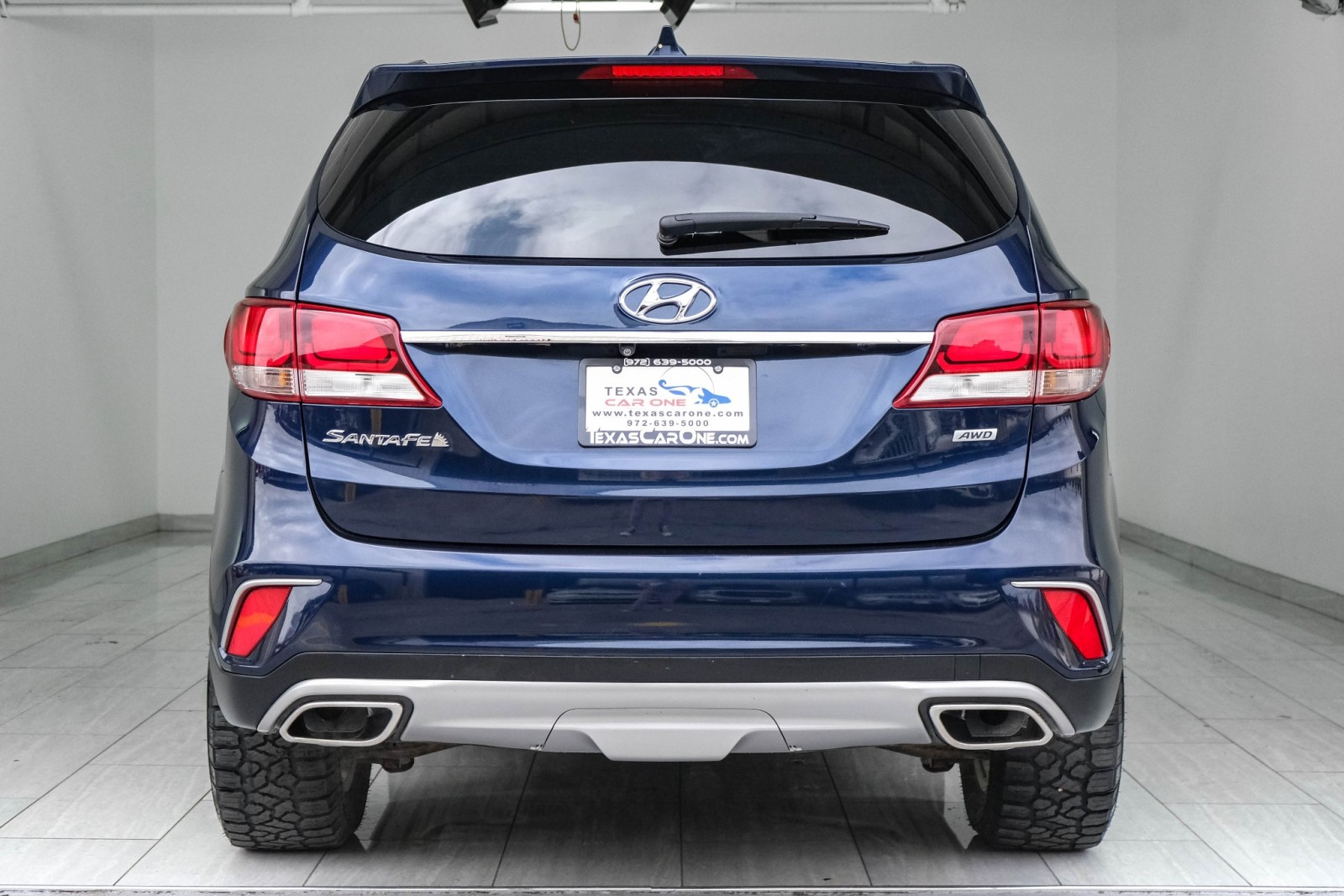 2017 Hyundai Santa Fe SE AWD BLIND SPOT ASSIST LEATHER HEATED SEATS REAR 7