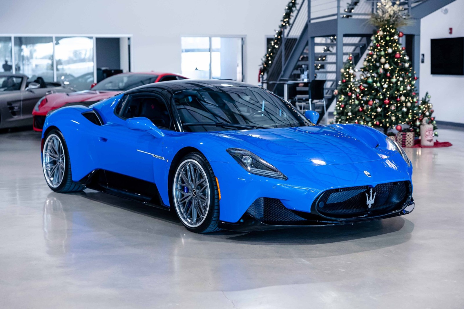 Used Car 2022 Maserati Mc20  - Full Car Ppf - Front Lift - Blu Infinito Metallic Paint - Velos Wheels For Sale Under $200,000 In Boerne, Texas