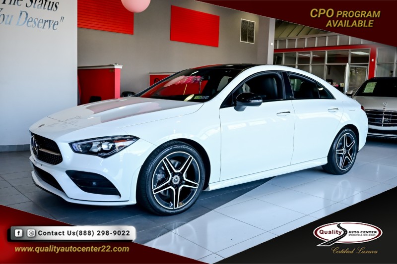 Polar White 2023 Mercedes-Benz CLA 250 4MATIC Coupe All-Wheel Drive Automatic