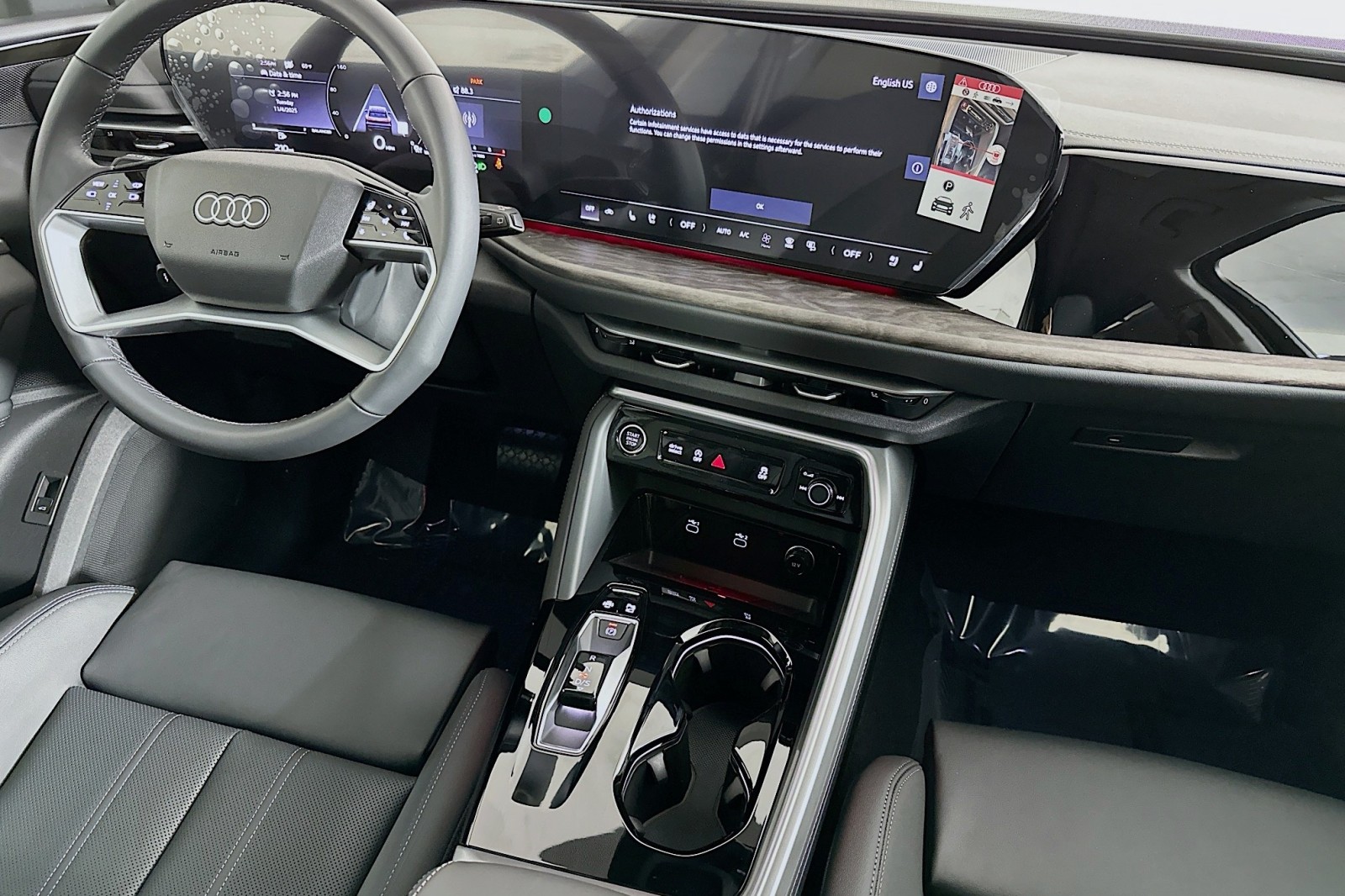 New 2025 Glacier White Metallic Audi Premium Plus image 6