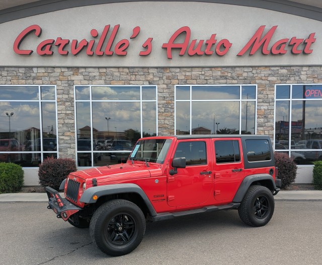 Firecracker Red Clearcoat 2018 Jeep Wrangler SUV / Crossover Four-Wheel Drive Automatic