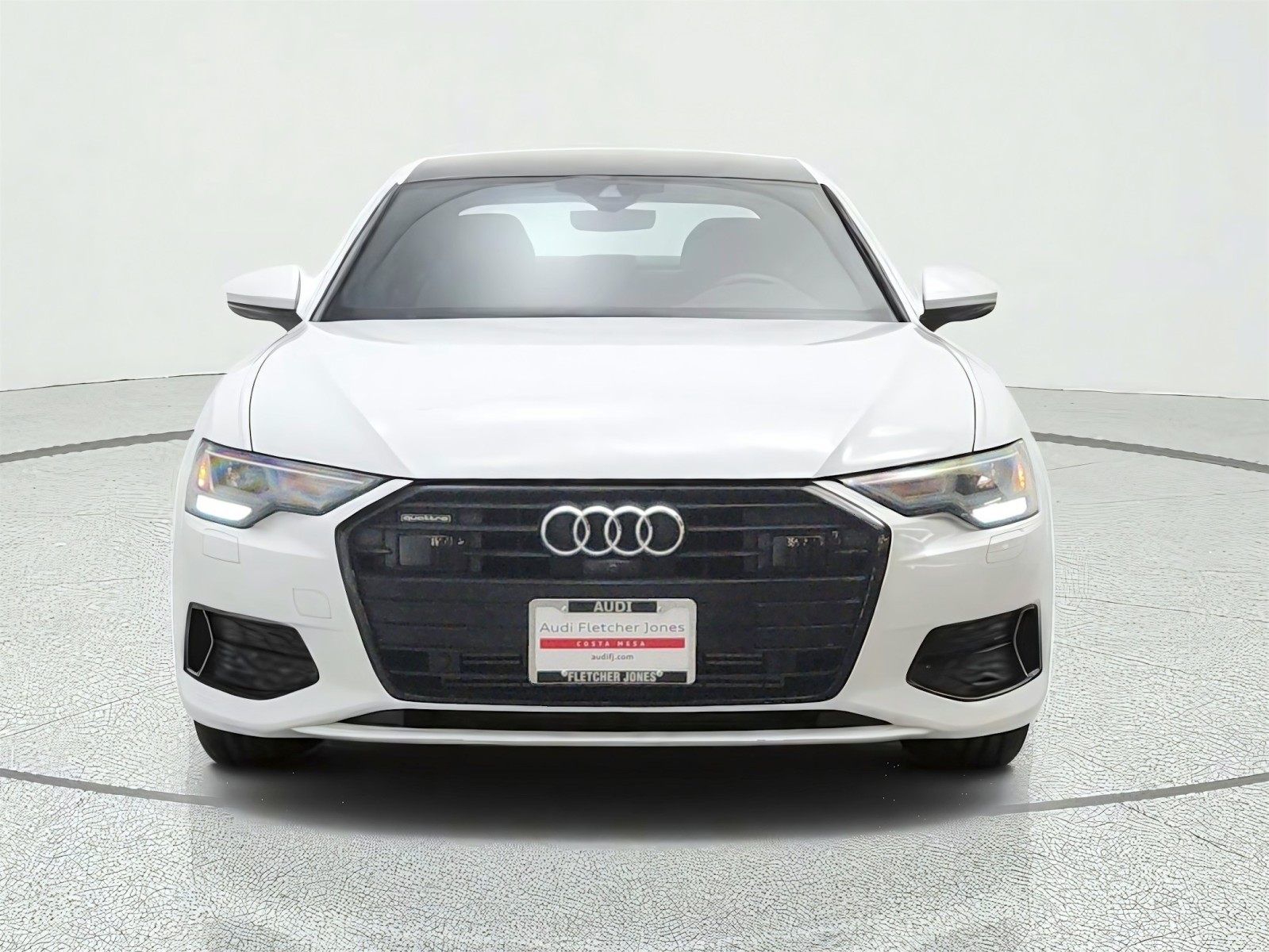 Used 2023 Glacier White Metallic Audi Premium image 2