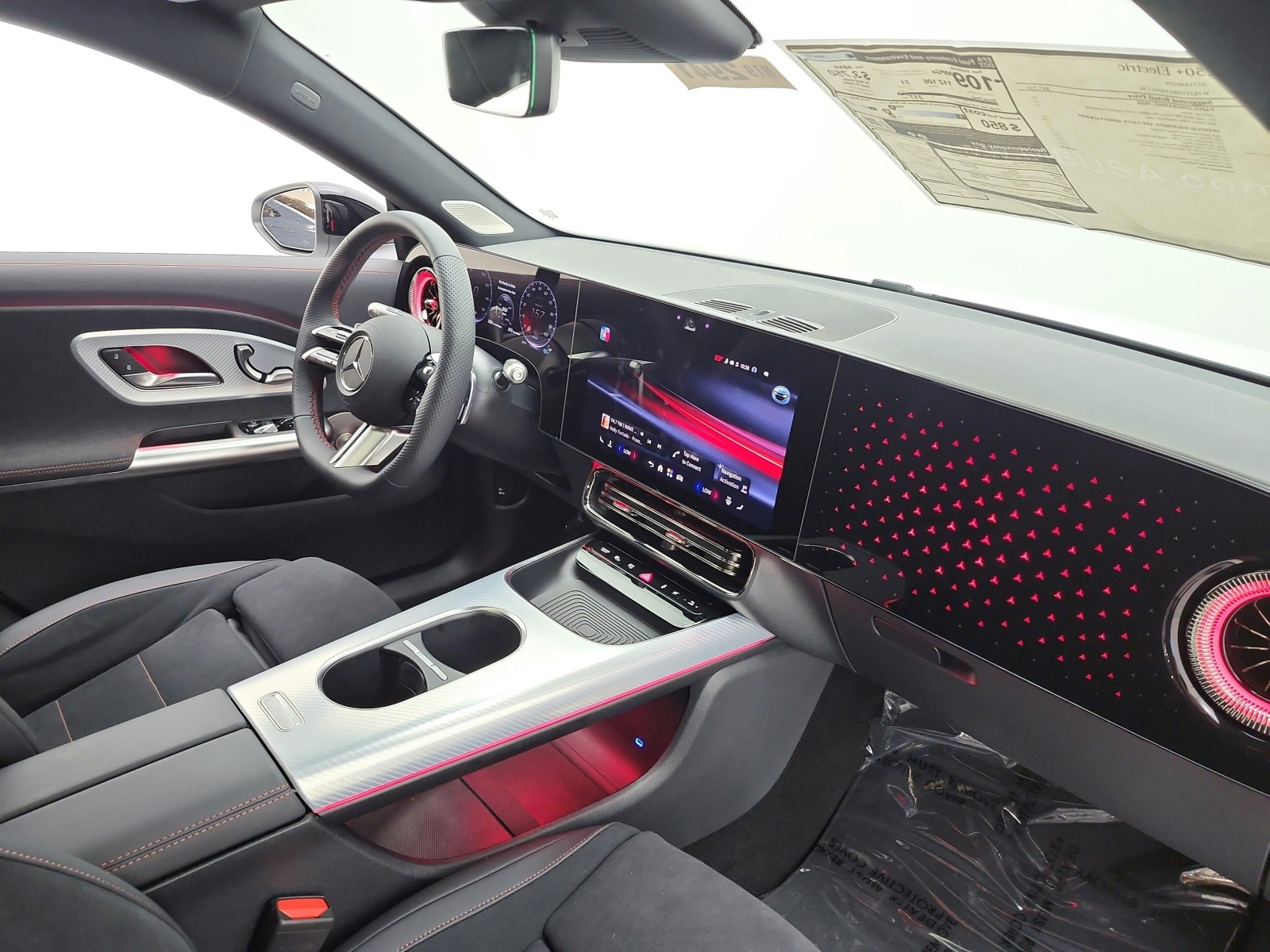 New 2027 Polar White Mercedes-Benz CLA 250+ Electric RWD image 14