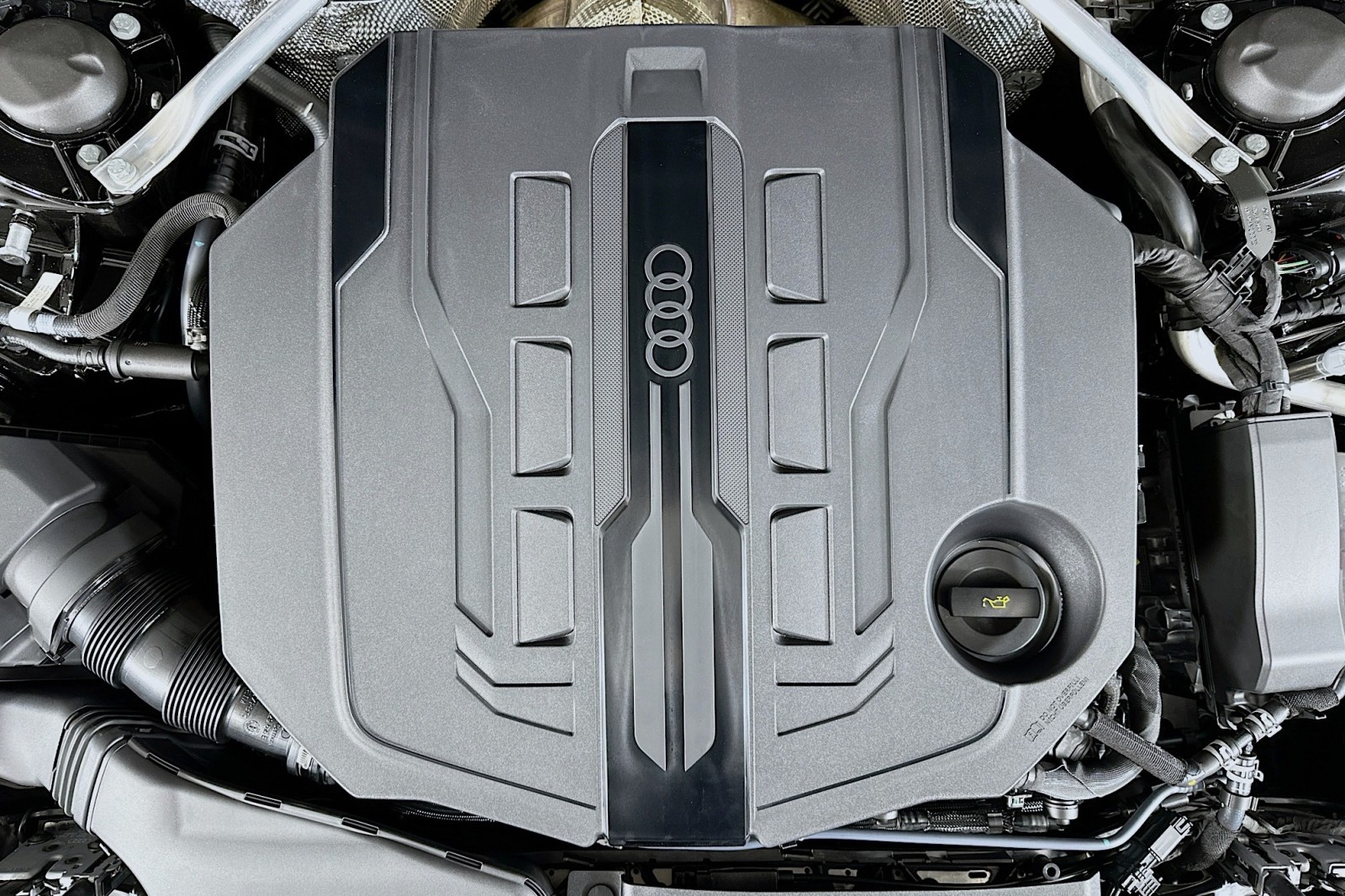 New 2026 Mythos Black Metallic Audi Premium Plus image 12