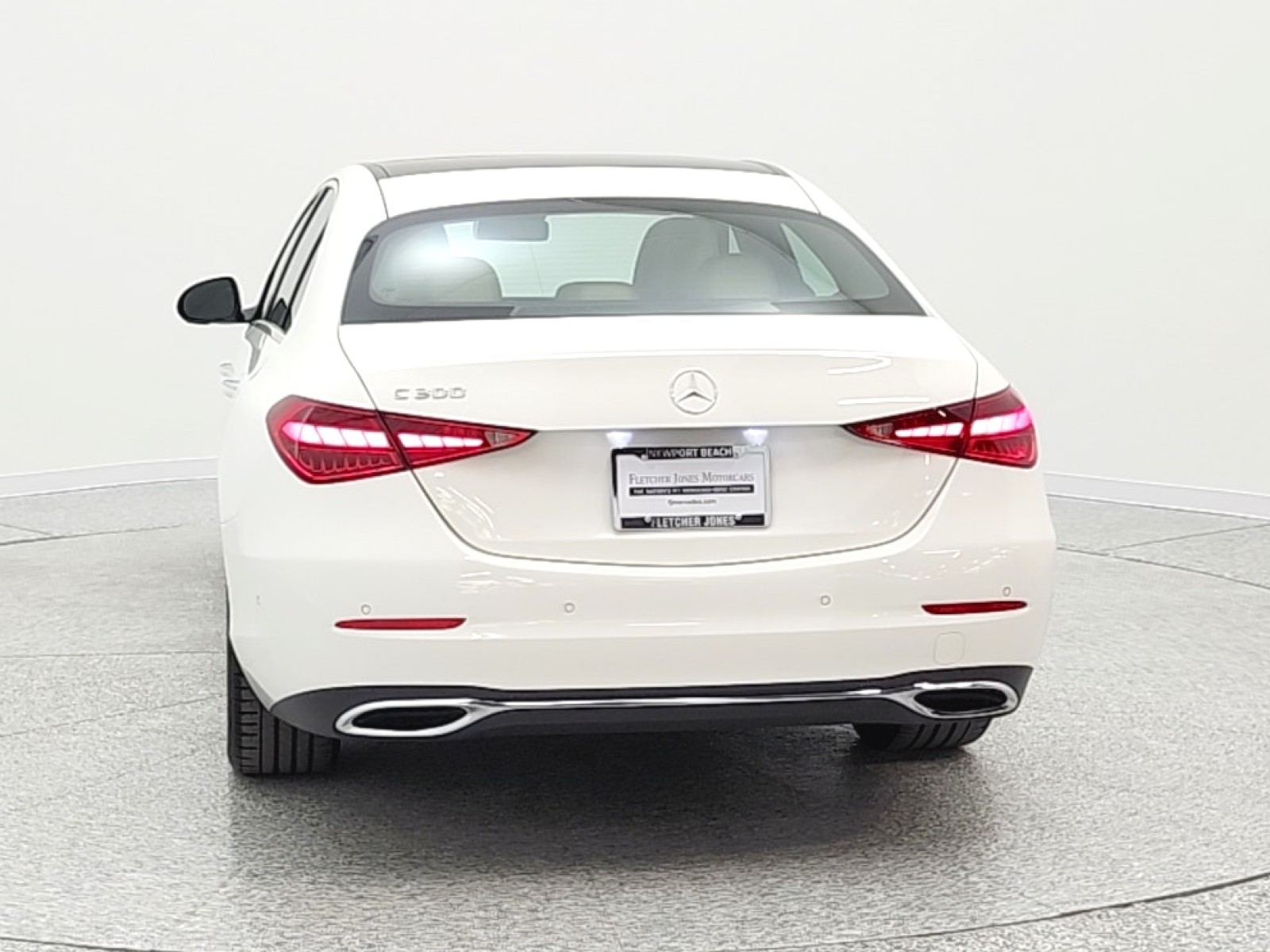 Certified Used 2025 Polar White Mercedes-Benz C 300 Sedan image 6